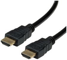 USB-Kabel ROLINE RM USB-C/USB-C (USB 3.2 Gen2) 10Gbit/s 100W schwarz 0.5m