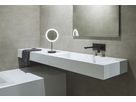 Luminaire de table LED SLV MAGANDA 4.8W 45lm 2700/3000K IP44 Ø216mm chrome
