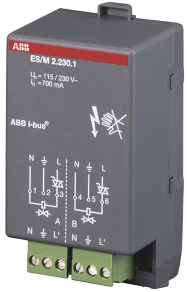 Modulo attuatore commutatore KNX ABB ES/M 2.230.1