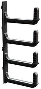 Étrier guide-câbles Rittal DK 5302.046 261×25mm mat.synth.6UH noir 14pcs