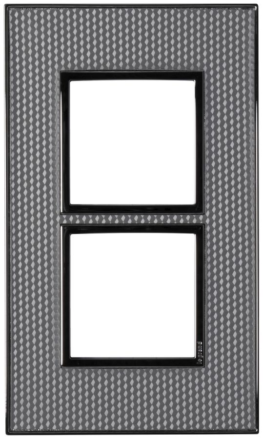 Abdeckrahmen ATO 1×2 Modul, cube