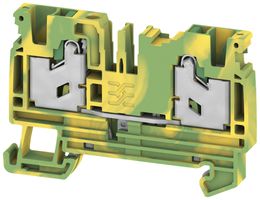 Schutzleiter-Reihenklemme 0.75…4mm² TH35/G32 grün/gelb