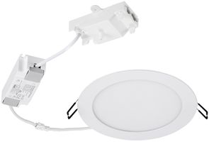 EB-LED-Downlight START ECO FLAT 155 12W 1100lm 6500K 120° IP44 rund DIM