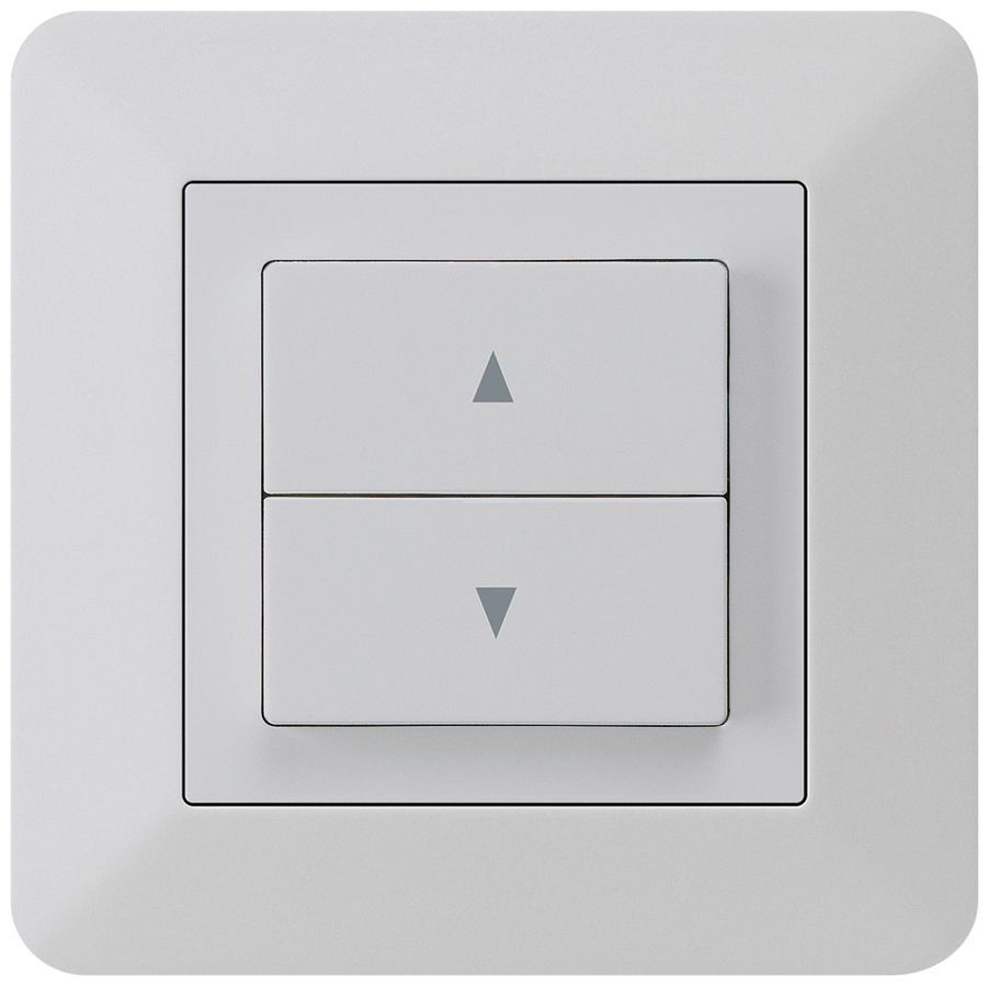 Interruttore per tapparelle INC kallysto.trend 2 tasti di comando grigio chiaro