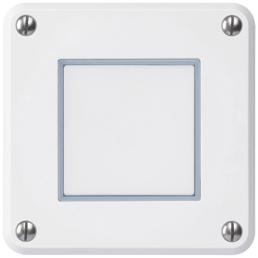 UP-Drucktaster robusto IP55 2P weiss