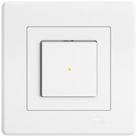 UP-Leuchtdruckschalter EDIZIO.liv SNAPFIX® 6/1L Frontlinse KS gelb ws