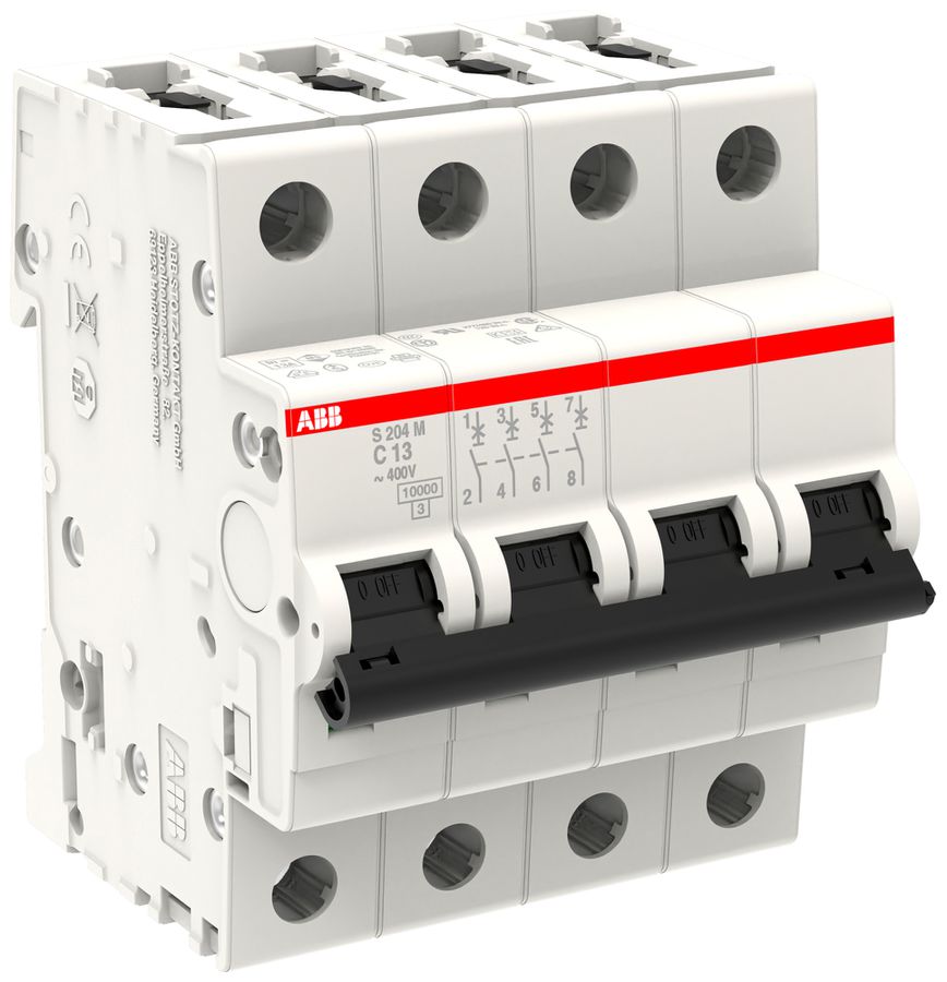 Disjoncteur ABB S204M-C13 13A C 10kA