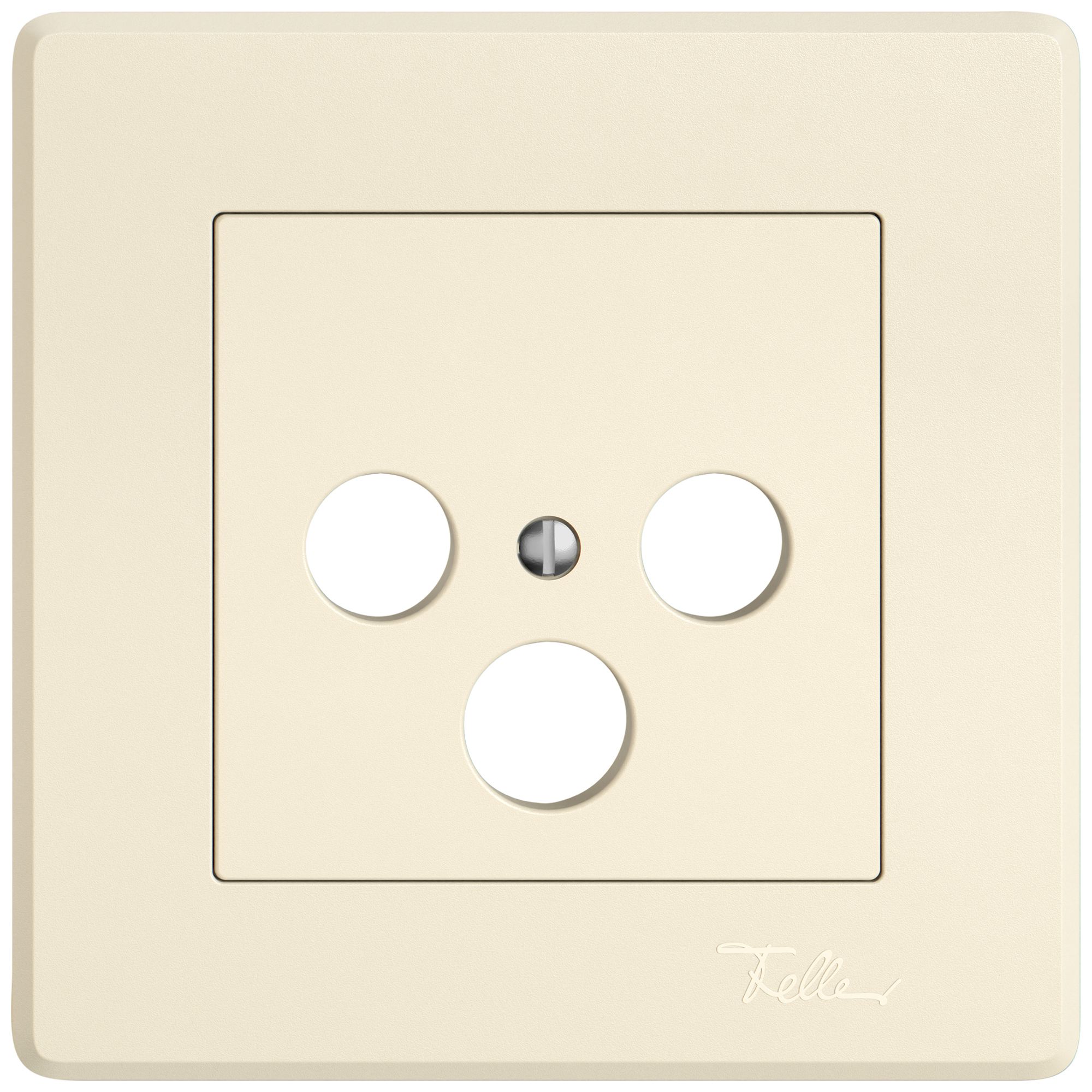 Kit de montage ENC EDIZIO.liv SNAPFIX® pour prise d'antenne SAT cr