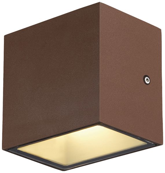 Applique LED SLV SITRA S SINGLE 6.2W 620lm 3000/4000K IP65 rouille