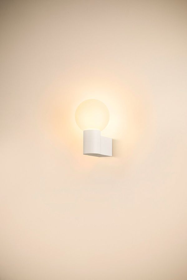 Applique SLV VARYT E14 1×6W IP44 REG 119×60×80mm bianco