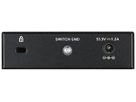 Switch D-Link DES-1005P/E, 5-port PoE+ Fast Ethernet Desktop
