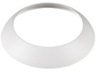 Bague décorative SLV LIGHT EYE 150 acier Ø136×23mm blanc