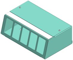 Anschlusskasten 5FLF vertikal DAK