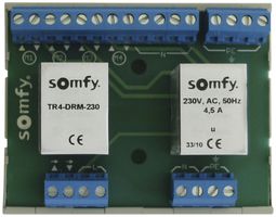 Trennrelais Somfy TR4-DRM-230, 4-Kanal, 230V/4.5A, 90×71×62mm