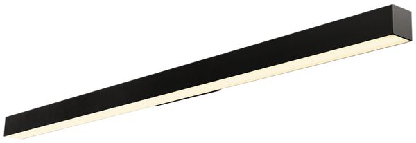 Lampada a muro LED SLV Q-LINE, 42W 230V 3000K 3800lm IP20 nero