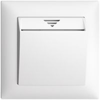 UP-Schalter Hotelcard 250VAC 1L EDIZIOdue weiss