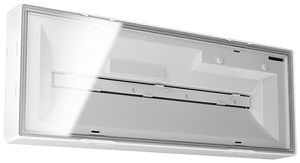 Luminaire de secours ESYLUX ELX 20 LEDi Flat 8h, blanc