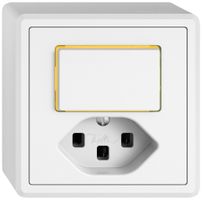 AP-Kombination EDIZIO.liv SNAPFIX® ARK+T23 Seitenbeleuchtung gb ws