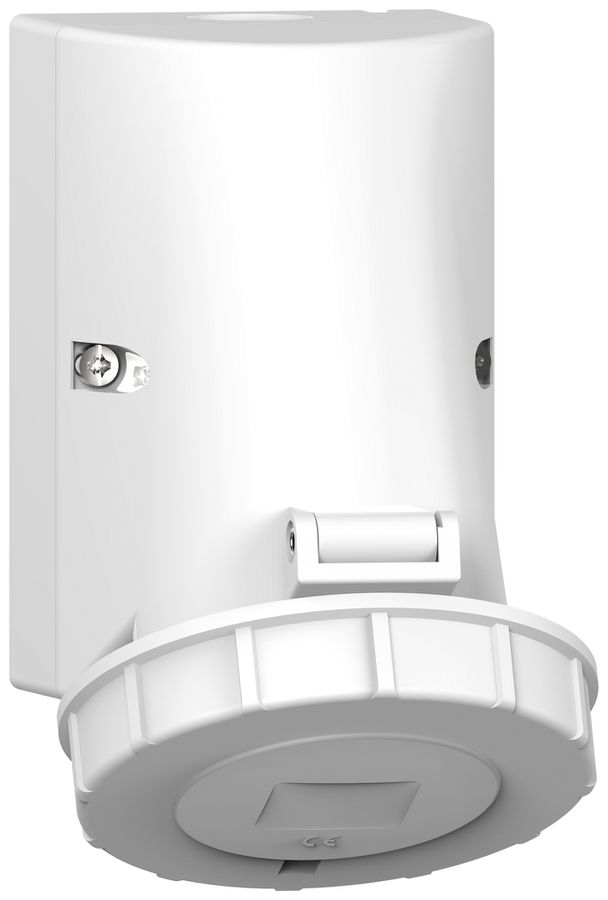 Prise murale AP Bals CEE Q-C TE 32A 5P >50V 1h IP67 Ni 83×126mm