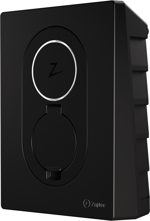 Ladestation Zaptec Go, 22kW, Asphalt Black
