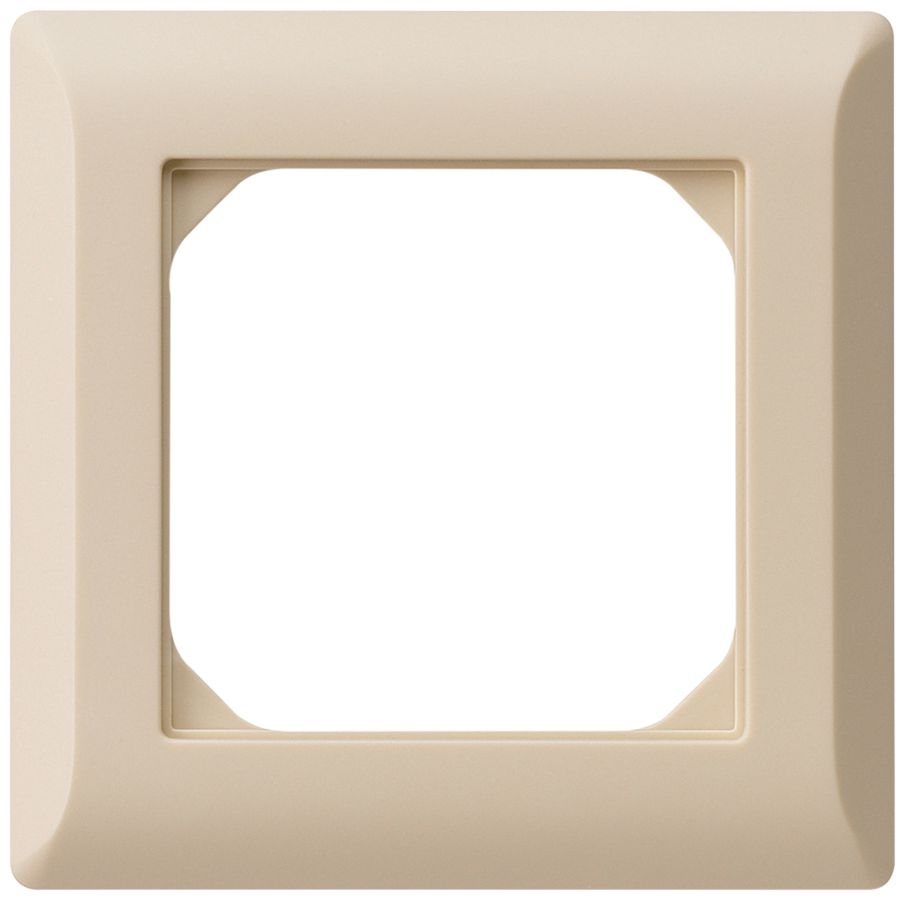 UP-Abdeckrahmen kallysto.line 1×1 beige 92×92mm