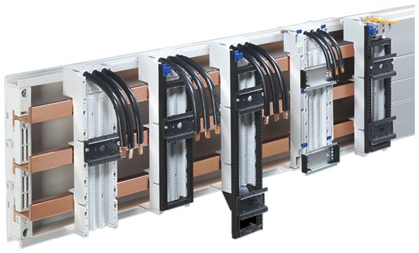 Adattatore sbarra collettrice Rittal SV 9340.740 2 guide 40A