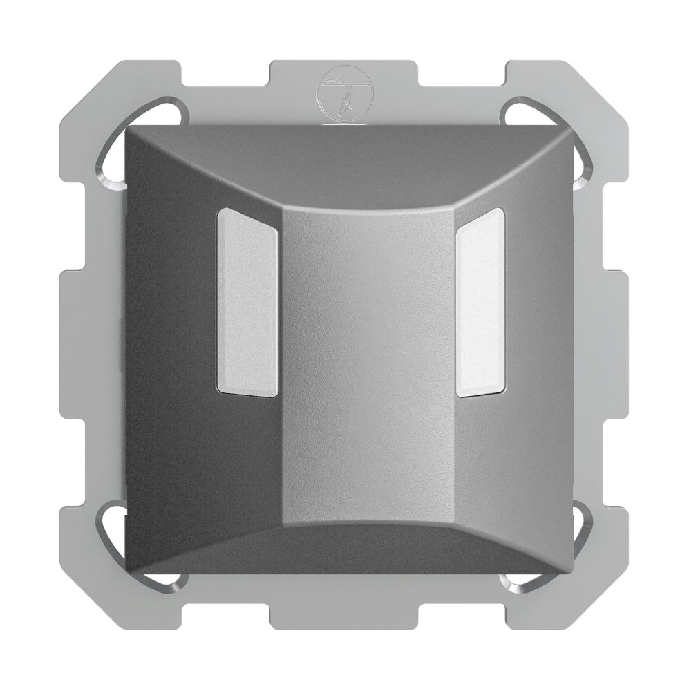 Détecteur de mouvement ENC 180° rel. silver PIRI EDIZIOdue