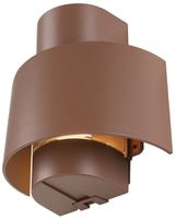 Applique SLV PHOTONI E27 1×13W IP65 REG 109×218×225mm ruggine