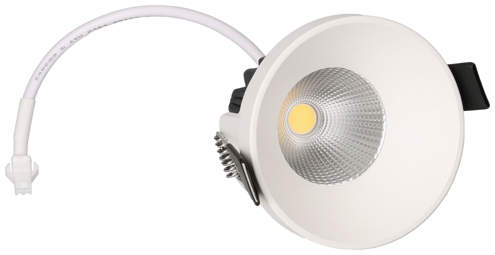 EB-LED-Spot maxLUCE ATMA 68 6.5W 660lm 3000K IP44 MB DIM Ø75mm weiss 32°