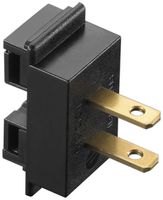 Übergangsstecker Rittal AS 4050.222 für US/CA/CN NEMA 1-15 (Typ A) schwarz