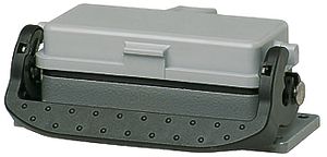 Anbaugehäuse B6 H=28mm LVB mit Klappdeckel Aluminium