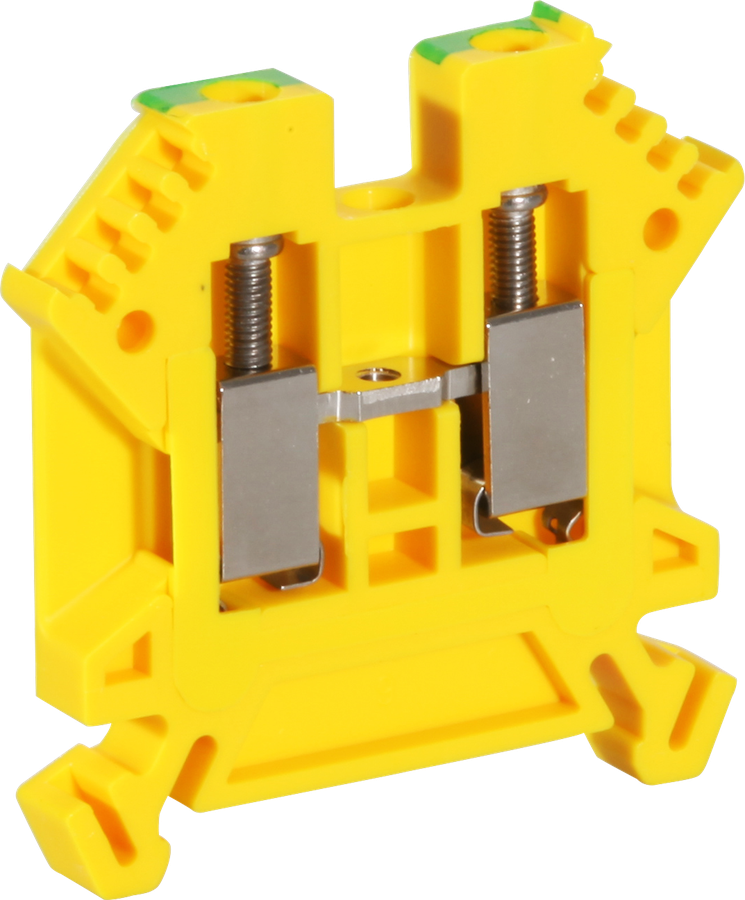 Borne de passage joignable WZ 0.5…4mm² 32A 1000V vis 2×1 rail DIN 35mm vt-jn