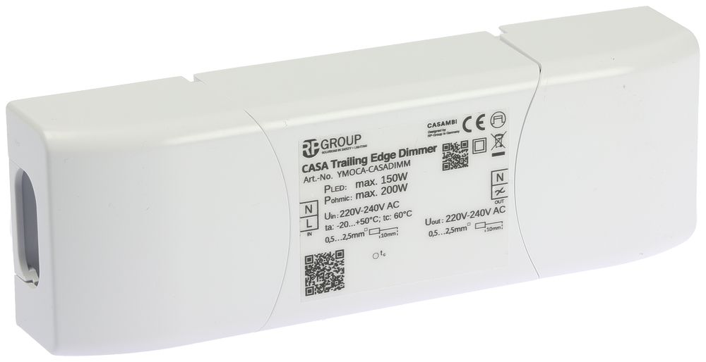 Appareil commande LED YMOCA-CASADIMM, Casambi TRIAC-Dimmer 200W/230VAC