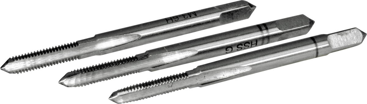 Gewindebohrer HSS 3-teilig M3