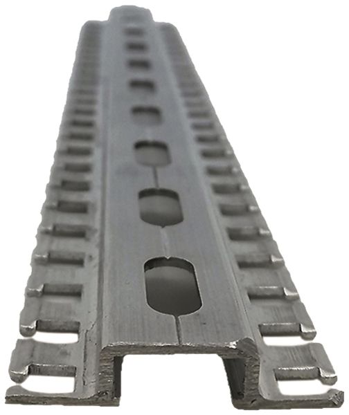 Barre profilée combinée Plica 7.5×35mm 0.25m, aluminium