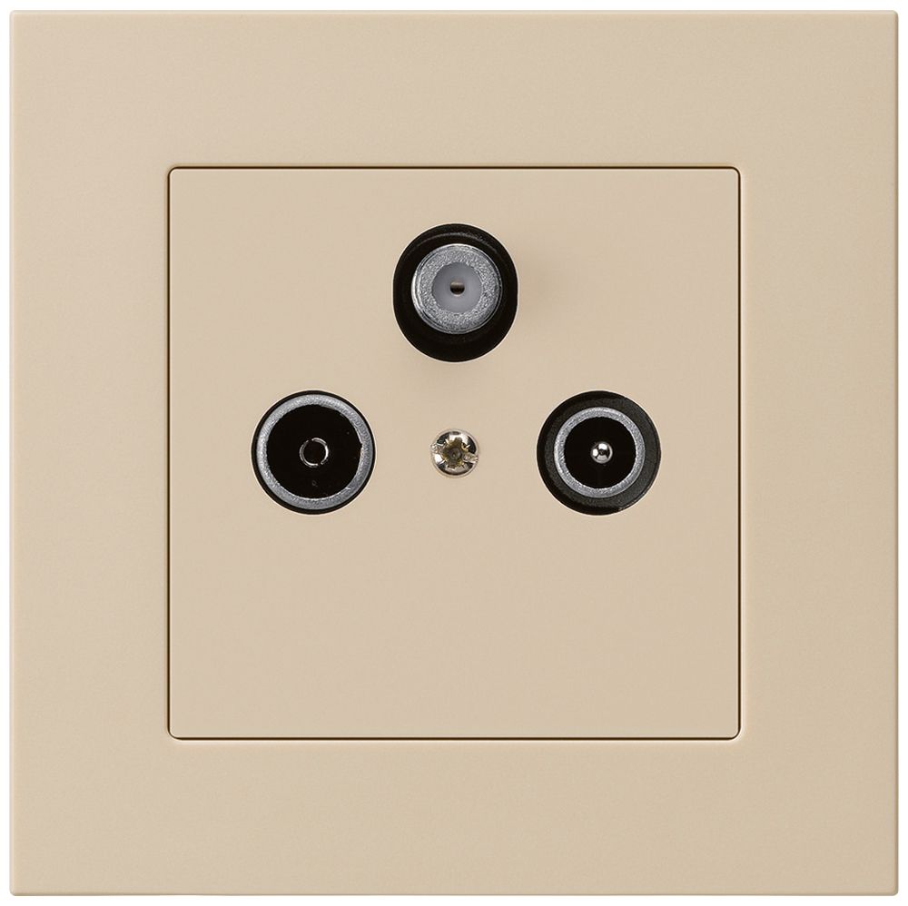 Prise ENC kallysto.pro R/TV/SAT beige