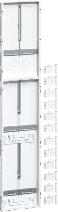 Piastra per contatore Hager univers N per 3 contatori 250×1200mm