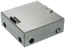 Boîte de sol Woertz WAK Cr 200×200×75mm hauteur de sol 75…100mm visible