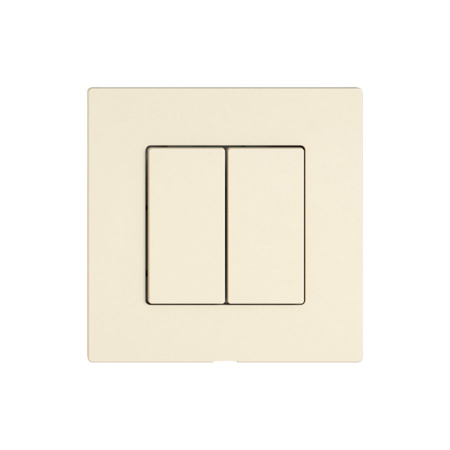 Commande pour interrupteur EDIZIO.liv Wiser SNAPFIX® 2C WLAN 2T cr