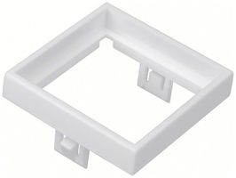 Adapterrahmen Hager Rastec 50×50mm auf 45×45mm weiss
