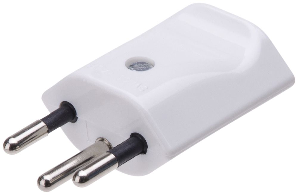 Stecker MH T12 weiss