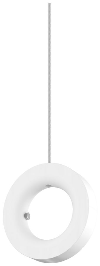 Support Eglo ROPE22 Ø42×2000×9mm aluminium blanc