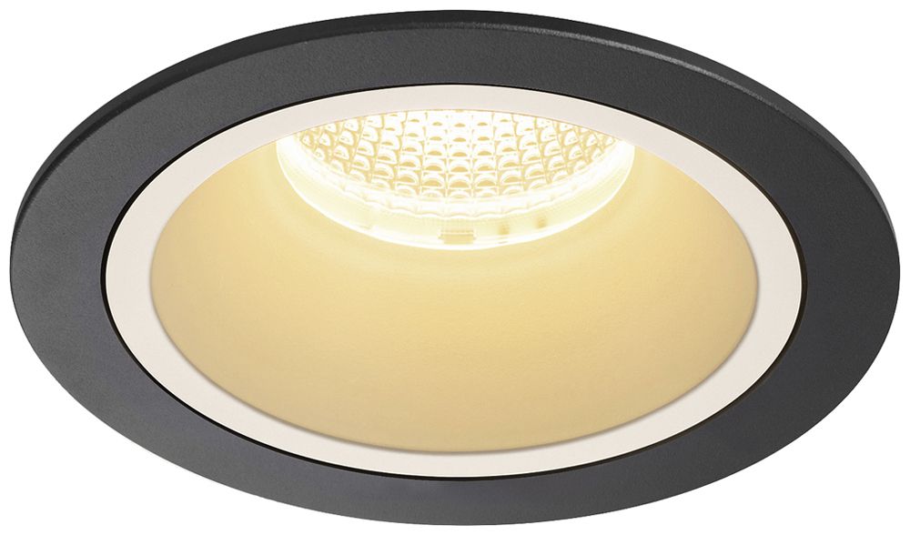 Downlight LED SLV NUMINOS L 25.4W 2300lm 3000K 55° VAR Ø130×85mm no/bc
