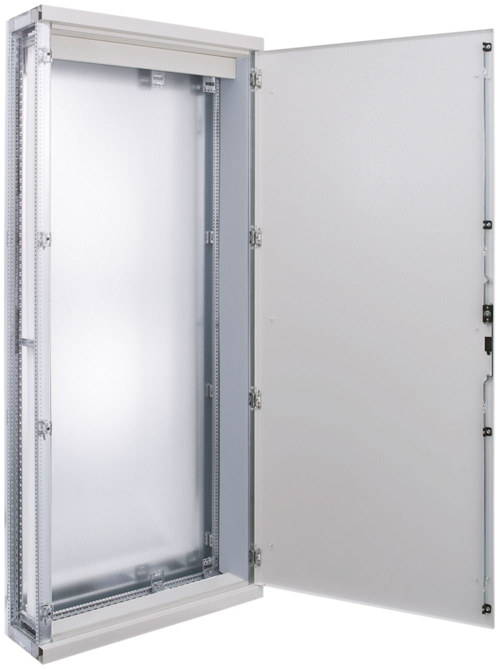 Schaltschrank Hager weber.mes C mit Blech-Türe 1100×2000×350mm hellgrau