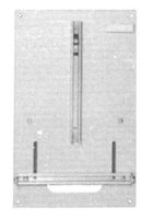 Plaque porte-compteur Hager gamma 400mm