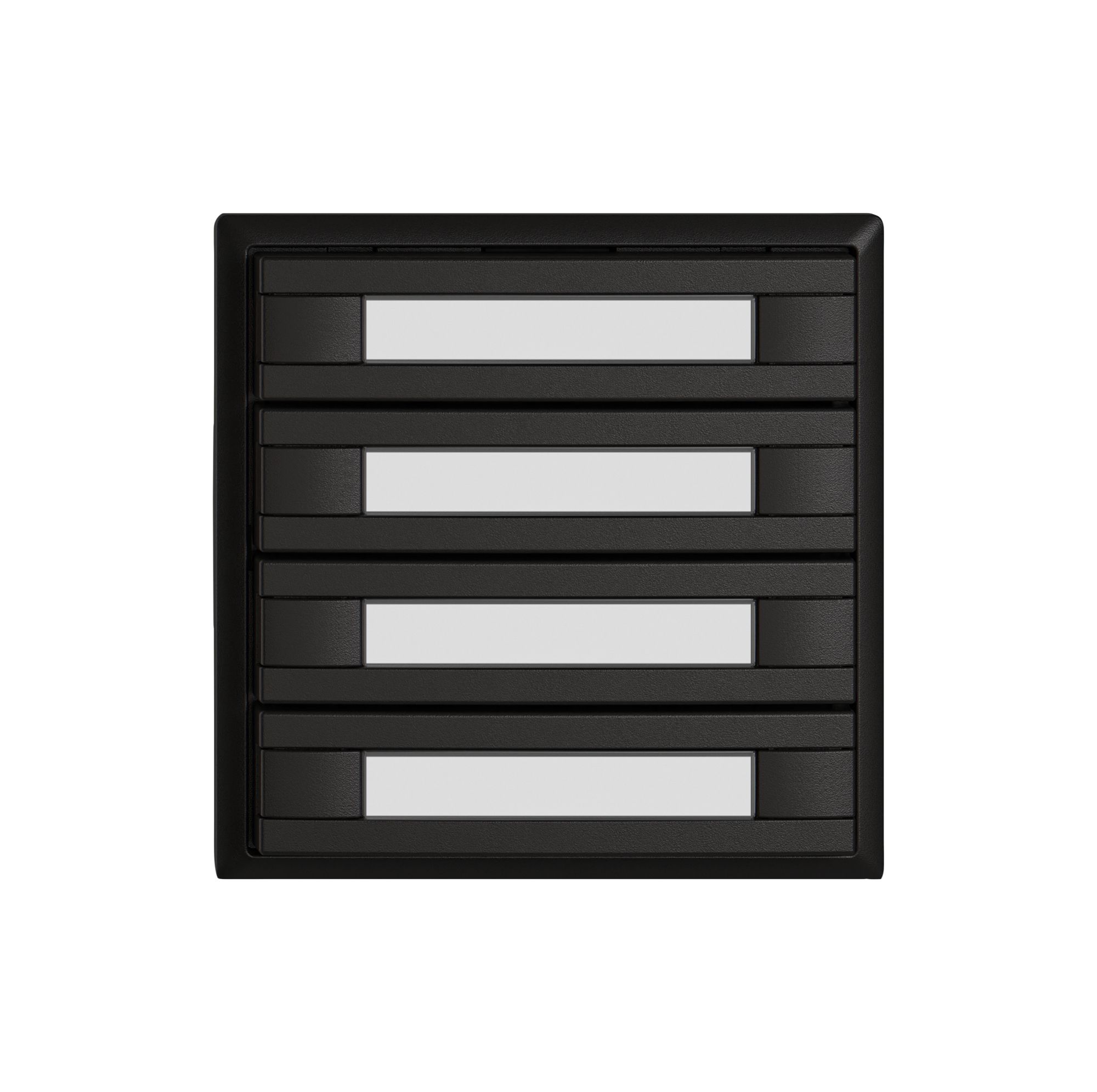 Pulsante KNX RGB EDIZIO.liv SNAPFIX® sensore temp.s.LED targ.8× com.1T ne