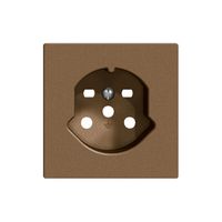 Plaque frontale EDIZIOdue T15A coffee