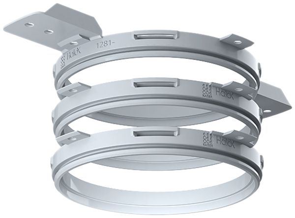 Kit di montaggio AGRO HaloX Ø100mm per montaggio ulteriore nel soffito