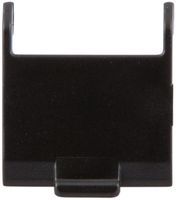 Staubschutzklappe Dätwyler für MS 1/8 Kat.6A Keystone, schwarz