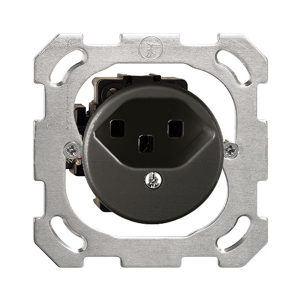 Prise ENC FH T23 16A noir bornes à vis